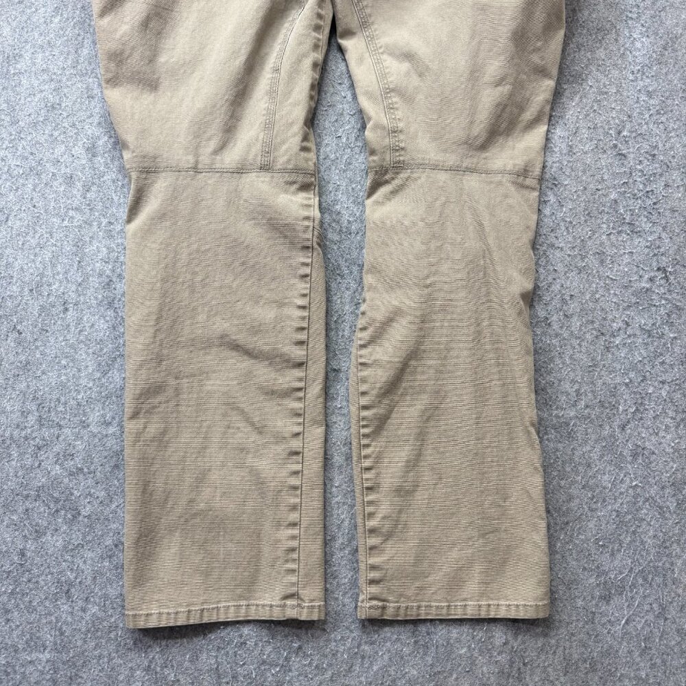 Kuhl 5-Pocket Pants Men 34 x 29* Beige Khaki Free Kanvus Jean Stretch Gusseted - Picture 10 of 16
